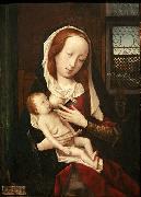 Jan provoost Virgin giving milk Spain oil painting artist